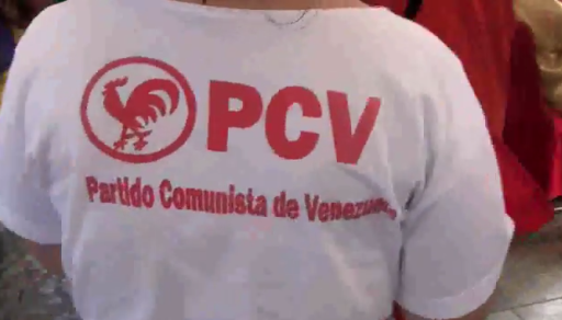 La organización del acto de solidaridad con Venezuela y la Revolución Bolivariana estuvo a cargo del PCV