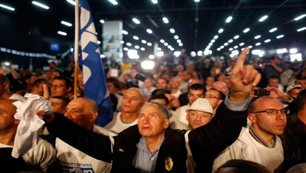 Los militantes de Likud celebran el triunfo