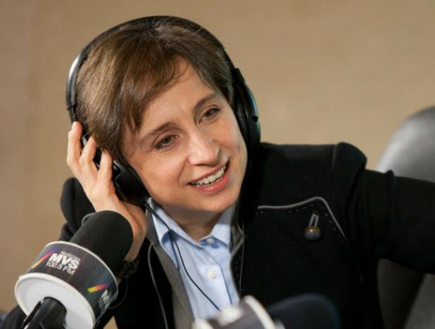 La periodista Carmen Aristegui