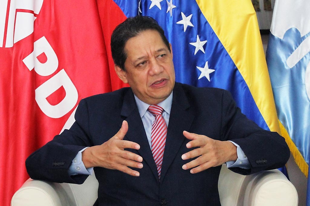 El ministro de Petróleo y Minería, Asdrúbal Chávez.
