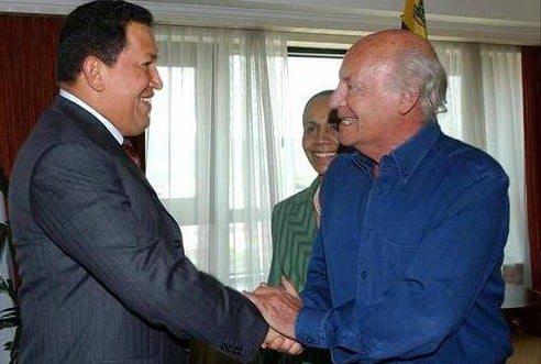 Chávez y Galeano.