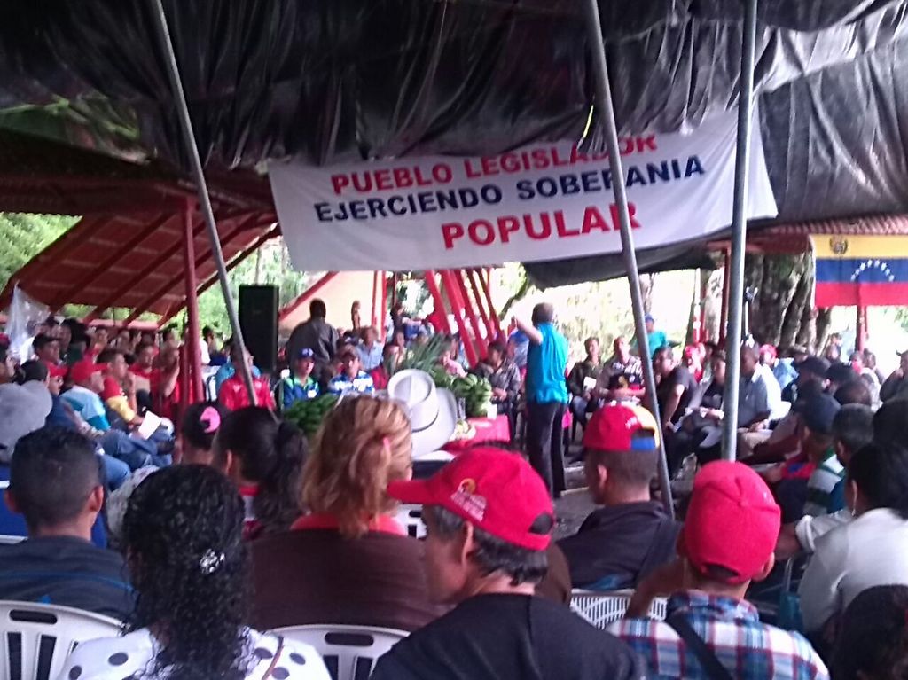 Sesión del Corredor Político Territorial Comunal Fabricio Ojeda