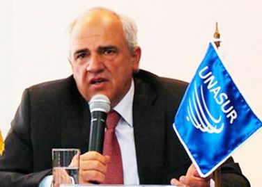 El secretario general de la Unión de Naciones Suramericanas (Unasur), Ernesto Samper