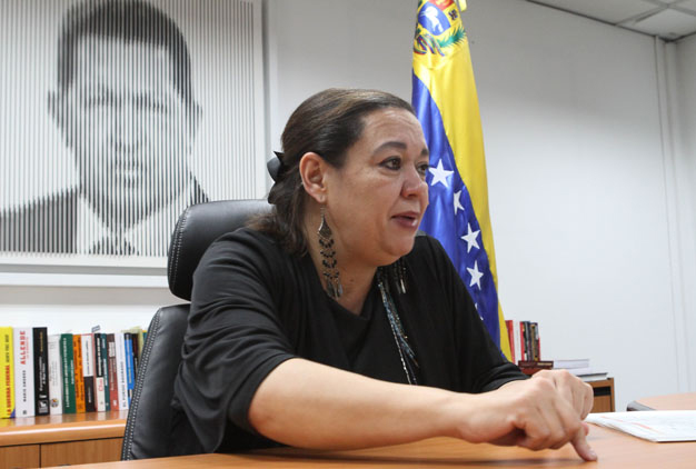 La titular del Ministerio de Comercio, Isabel Delgado Arria, tiene a su cargo la Jefatura Presidencial para las Exportaciones.
