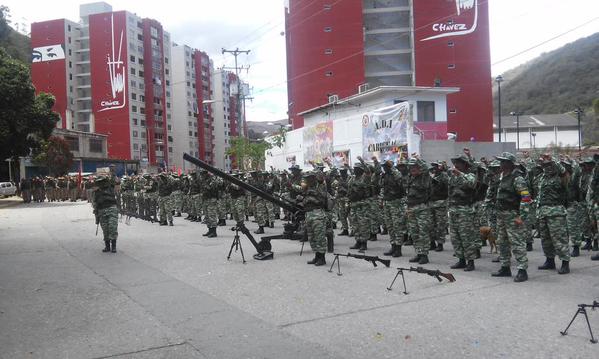 Vladimir Padrino supervisa ejercicio: Apresto Operacional a Nivel Nacional "Escudo Patrio" de la Milicia Bolivariana