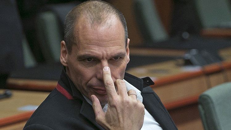 El ministro griego de finanzas, Yanis Varoufakis