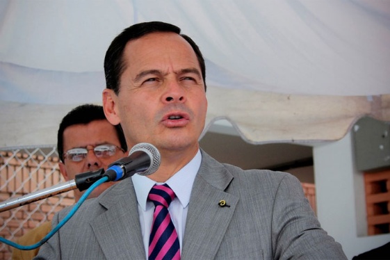 El gobernador del estado Táchira, José Gregorio Vielma Mora