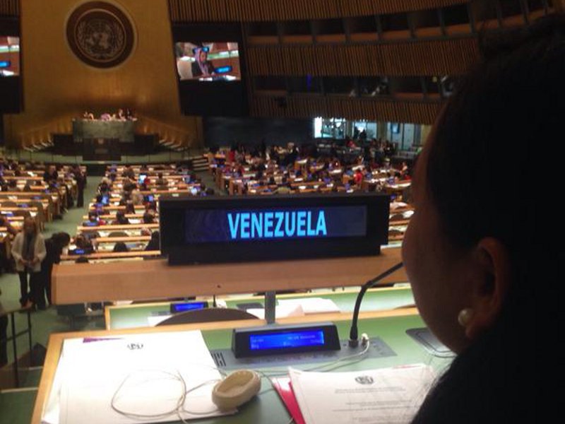 Yekuana Martínez ante la ONU