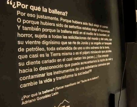 En El Techo de La Ballena en pleno centro de  Caracas se recuerda a Adriano González León