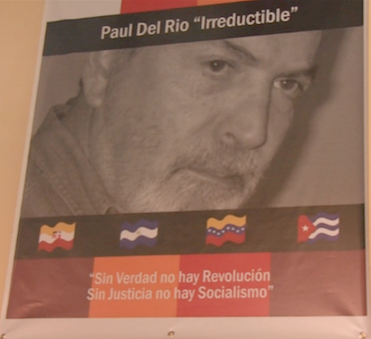 Paul Del Río ``Irreductible´´ en el cuartel San Carlos de Caracs