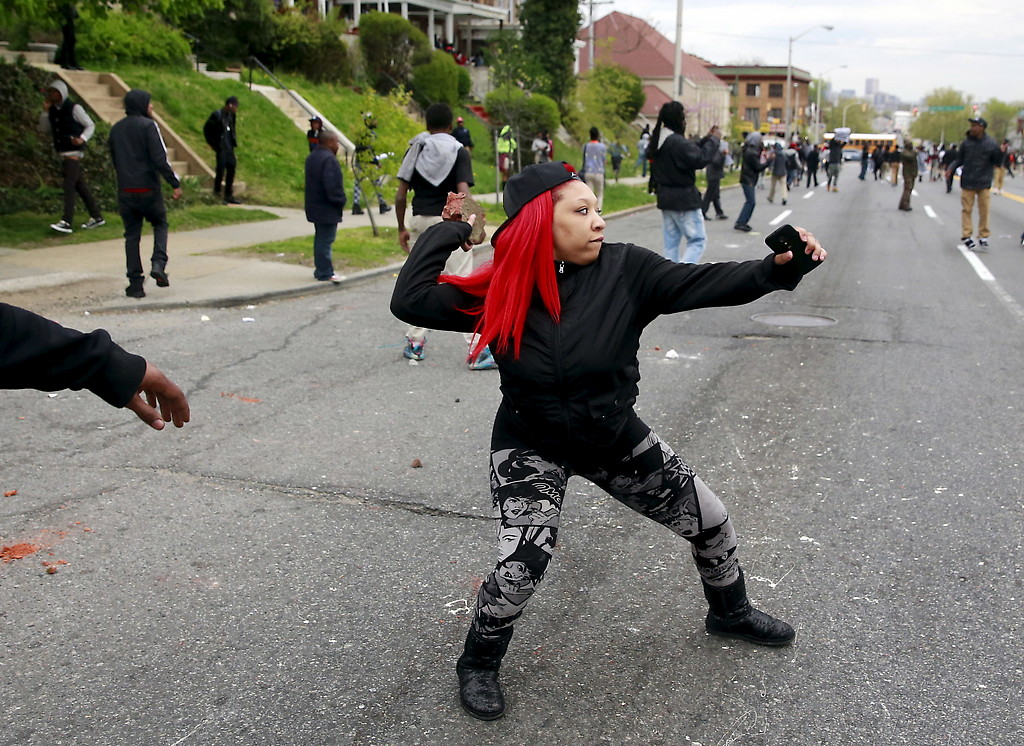 Disturbios en Baltimore, Maryland, Estados Unidos
