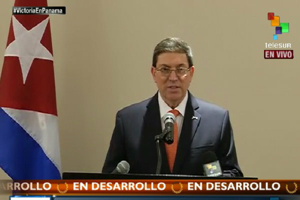 "Raúl Castro considera que los pasos para levantar el bloqueo van en la dirección correcta", indicó el canciller.
