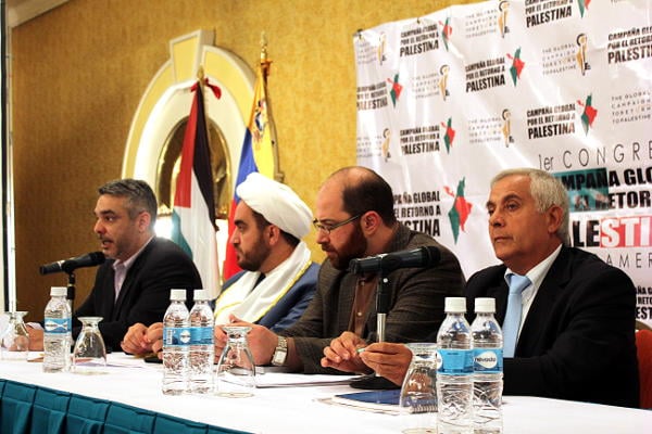 Primer Congreso Latinoamericano, campaña global por el retorno a Palestina