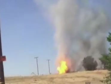 Explosión de gasoducto en California