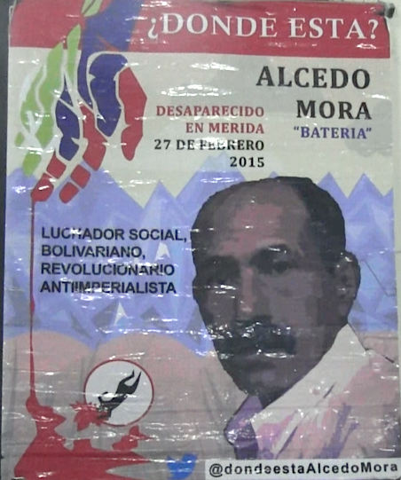 60 días vamos contando por la desapareción de el revolucionario Alcedo Mora y las autoridades aún no han dado respuesta alguna, sobre este caso