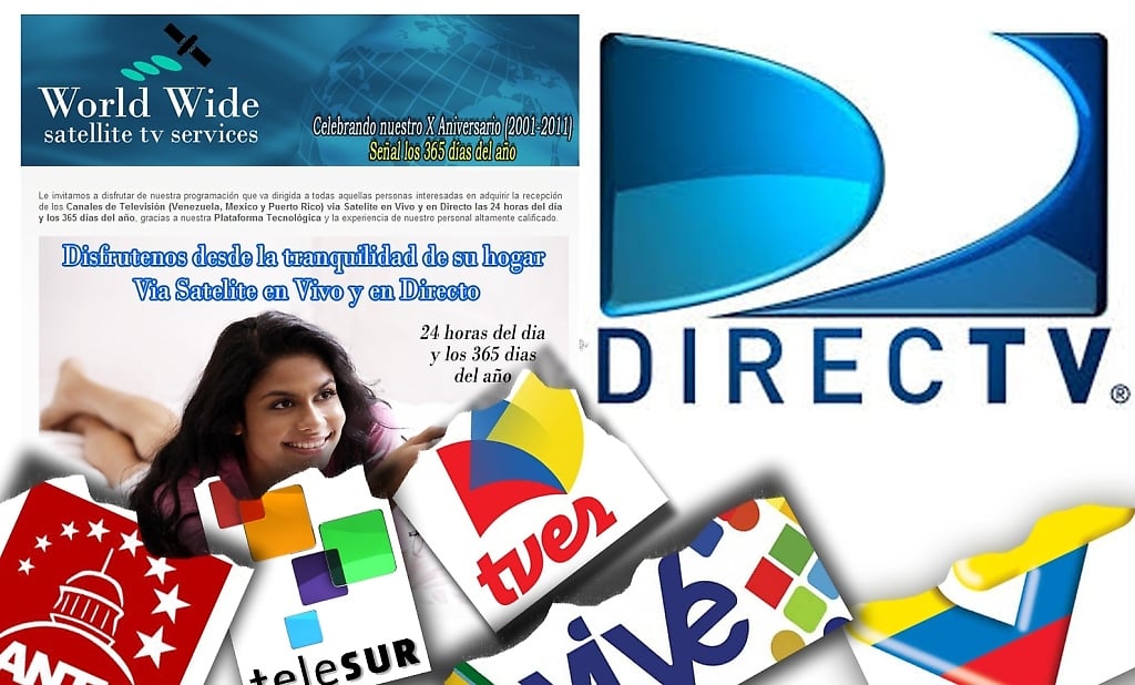 Directv suspende emisiones de las televisoras nacionales fuera de Venezuela