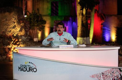 El Presidente Nicolás Maduro en su programa Contacto con Maduro Nº 26 desde Anzoátegui