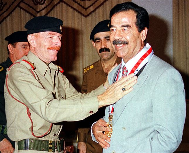 Izzat al-Douri, quien fuera vicepresidente de  Saddam Hussein