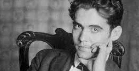 El poeta Federico García Lorca