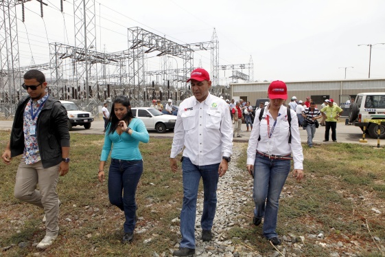 El ministro de Energía Eléctrica, Jessi Chacón