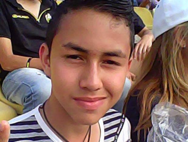Kluiverth Ferney Roa, estudiante asesinado en Táchira el 24 de febrero de 2015