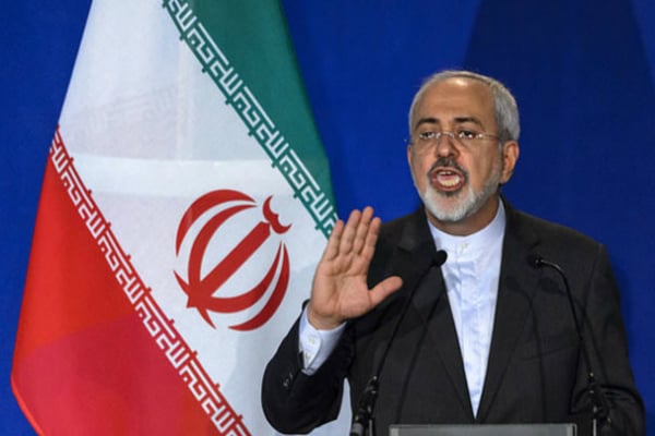 El ministro iraní de Exteriores, Javad Zarif.
