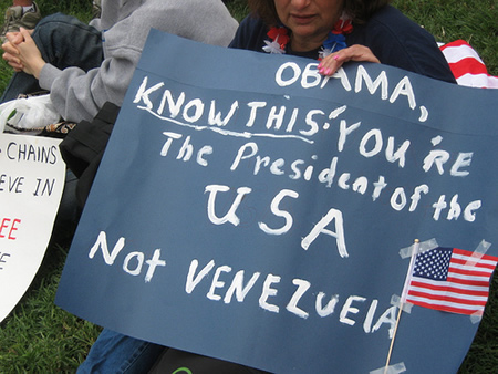 Obama, tienes que saber que eres el presidente de Estados Unidos, no de Venezuela.