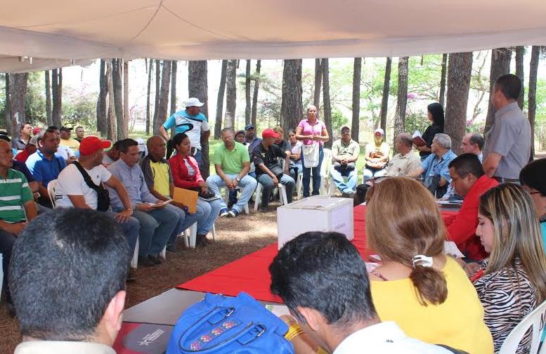 M/G Justo Noguera se reunió con los trabajadores tercerizados de Guayana