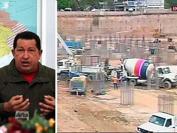 El Elefante Rojo de Montalbán, concebido e iniciado en el gobierno del comandante Hugo Chávez Frías, cuyas obras llevan mas de tres años paralizadas pese a los dos anuncios oficiales del presidente Maduro de su reactivación