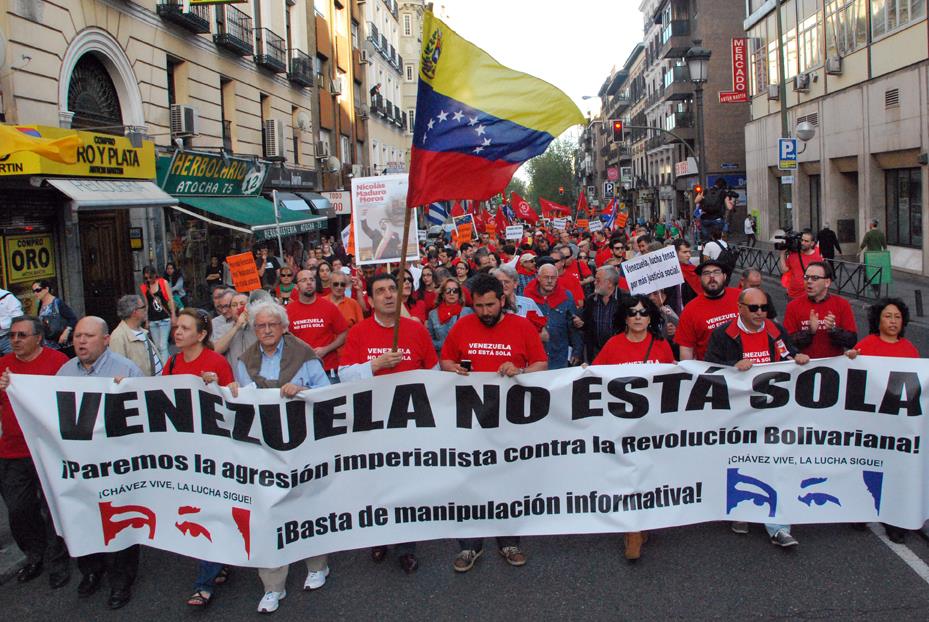 Realizarán en España concentraciones en apoyo a la soberanía de Venezuela
