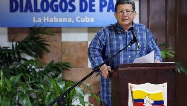 El negociador de las FARC Pablo Catatumbo