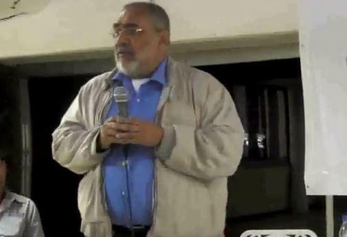 Freddy Gutierrez en la presentación de su ponencia "Venezuela y sus urgencias, una Auditoría que no admite demora" en la instalación