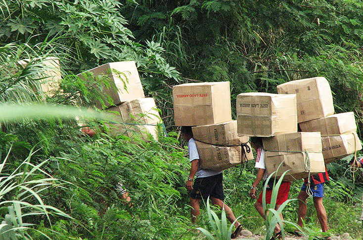 En la frontera colombo-venezolana se han detectado al menos 250 pasos ilegales o trochas por donde entran mercancías de contrabando cada 24 horas.