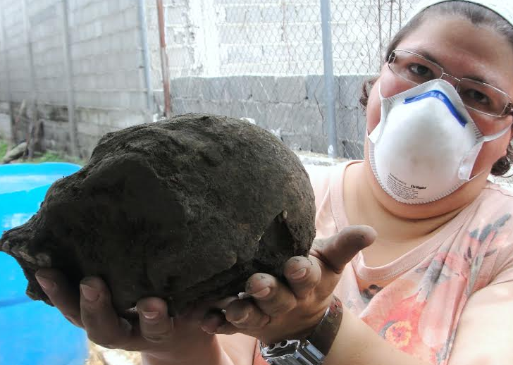 El cráneo corresponde a una persona de origen aborigen, indicó la antropóloga Isabel De Jesús