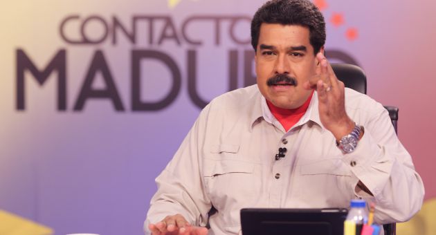 El presidente en la emisión Nº 32 de su programa "Contacto con Maduro