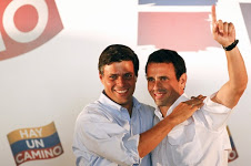 Leopoldo López y Henrique Capriles, representantes de la oposición venezolana