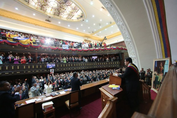 El Presidente Maduro en la Asamblea Nacional