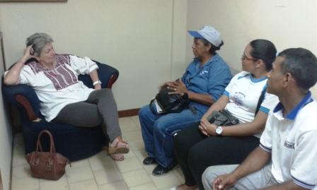 Trabajadores y trabajadoras de HIDROBOLÍVAR en entrevista con Aporrea y conla Diputada Ana Elisa Osorio