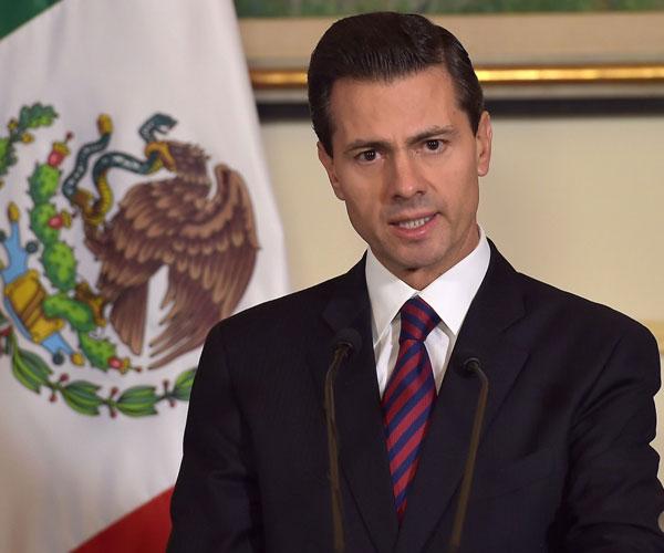 El presidente de México, Enrique Peña Nieto 