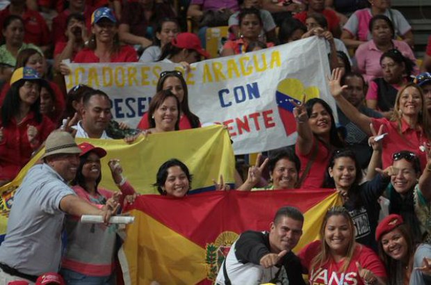 Trabajadores de Educación, en evento que se realizó en el Poliedro de Caracas