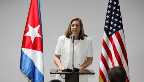 La directora general de Estados Unidos (EE.UU.) del Ministerio de Relaciones Exteriores de Cuba, Josefina Vidal