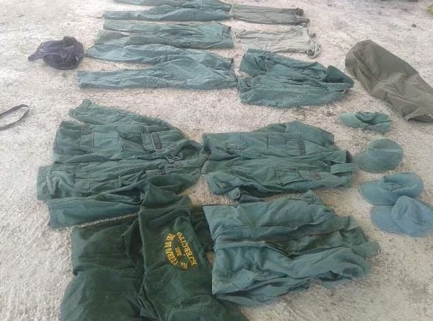 OLP incauta armamento, vehículos y uniformes utilizados por grupos paramilitares