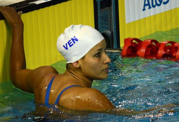 La sirena venezolana Andreína Pinto