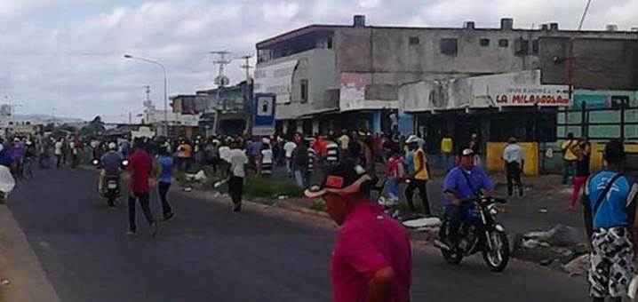 Saqueos en San Felix, Estado Bolívar