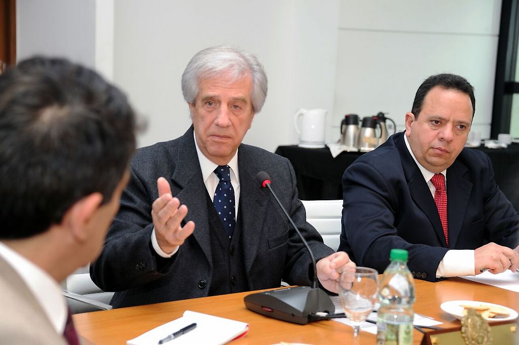 El Presidente de Uruguay, Dr. Tabaré Vázquez