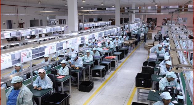 la fabricación de los celulares con mano venezolana la desarrollarán en un espacio de 13.500 metros cuadrados.