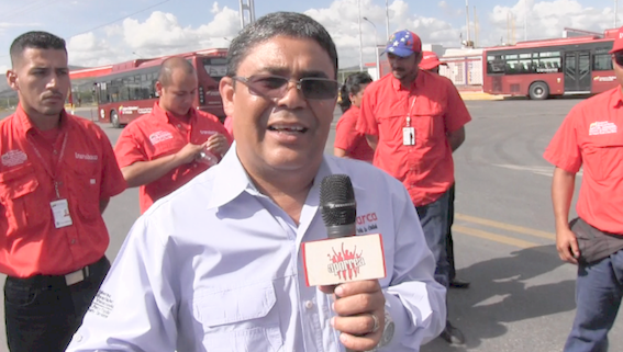 Nelson Torcate presidente de Transbarca cerro esta visita manifestando que en Transbarca somos servidores públicos