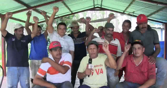 Un saludo a todos los campesinos de Venezuela de parte de los miembros de la  Asociación de Productores y Productoras Cirio Lobo del estado Lara