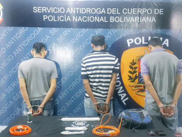 CPNB capturó en flagrancia 3 miembros de una banda en el centro de Caracas