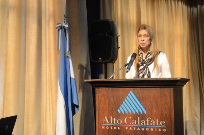 Ministra de industria argentina,  Débora Giorgi.